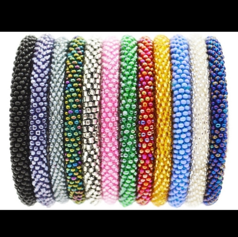 Shaska & Co Nepalese Beaded Bracelet